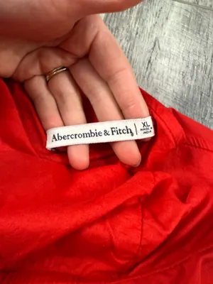 Abercrombie Red Cutout Maxi Dress thumbnail 13