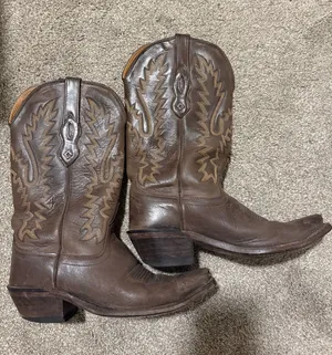 Old West Leather Cowboy Boots thumbnail 1