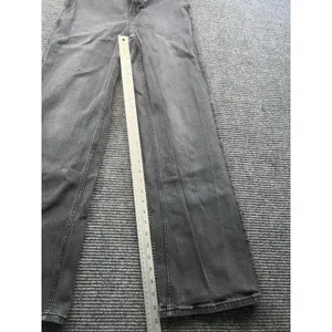 Hollister Ultra High Rise Baggy Jeans Black Wash Wide Leg Grunge‎ 24 X 29 SZ 00 thumbnail 6