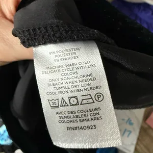Ann Taylor Loft Women’s Large Black Velvet Pants Ankle thumbnail 5