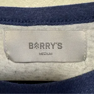 Barry's UWS Raglan Shirt Blue Size M thumbnail 4