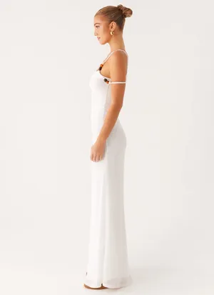 Peppermayo maxi dress white  thumbnail 2