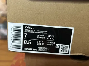 Nike Kyrie 8 Citron Tink Black Wheat Golf thumbnail 19