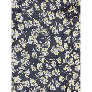 Caslon Grey & Yellow Floral Prairie Cottage Bohemian Midi Skirt thumbnail 8