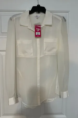 Sheer dress shirt from Candies thumbnail 1