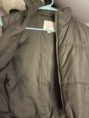 Dry Goods Puffer Vest Green Small thumbnail 2