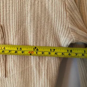 Joah Brown Light Pink Tan Waffle Knit Long Sleeve Loungewear Shirt Small /Medium thumbnail 7