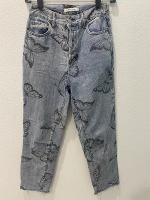 PacSun Buttlerfly High Rise Straight Jeans Size 25 thumbnail 3