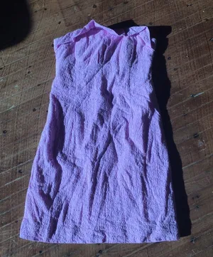 Lilly Pulitzer 0 pink eyelet strapless dress thumbnail 1
