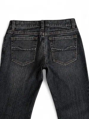 Daisy Fuentes Dark Wash Bootcut Jeans Size 6 thumbnail 5