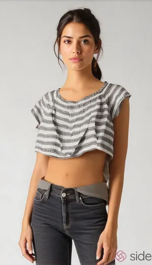 Aerie size medium new without tag crop top thumbnail 1
