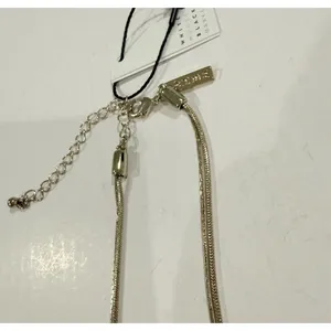 $40 White House Black Market Reversible Necklace mix metal cute gift thumbnail 5