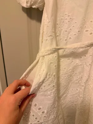Sam Edelman White Eyelet Mini Dress thumbnail 4
