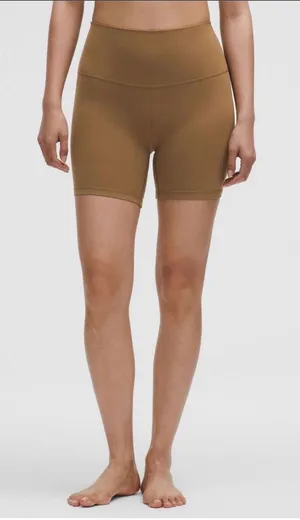 Lululemon Align High-Rise Short 6" Allspice Size 4 NWOT thumbnail 1