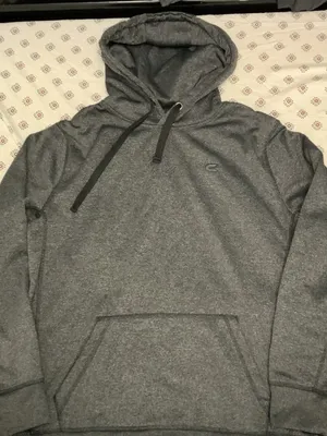 Colosseum Athletics Grey Oversized Hoodie Large Pockets Sweatshirt Drawstring thumbnail 1