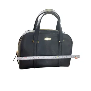 Kate Spade Womens Black Leather Satchel Handbag Medium Size SKU 8673 thumbnail 6
