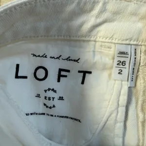 Loft High- Rise Wide-Leg Jeans NWT thumbnail 10