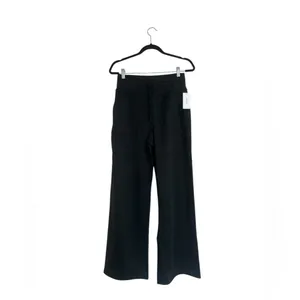 Spanx NWT $148 SPANXsmooth™ SoftStretch Wide Leg Pant color:Essex Green Heather Large thumbnail 7