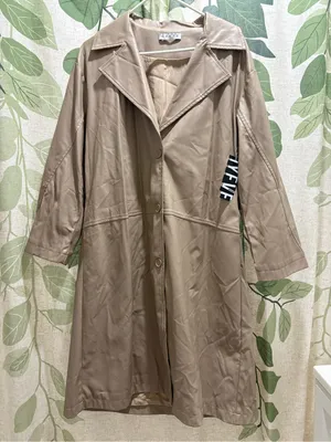 HYFVE Long Tan Trench Coat thumbnail 1