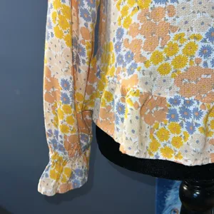 Size S Floral Boho Top thumbnail 11