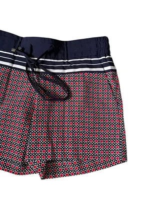 THE LIMITED Red Blue Casual Drawstring Shorts Size XS thumbnail 4