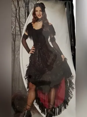 Spirit Signature Collection Adult X-Large 14-16 Victorian Vampire Costume thumbnail 16