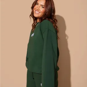Rich Mom Gear Crewneck Sweatshirt in Money Green Size‎ Large thumbnail 2