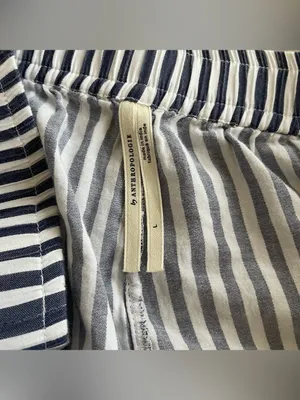 Anthropologie WREN Women's striped boxer shorts thumbnail 4