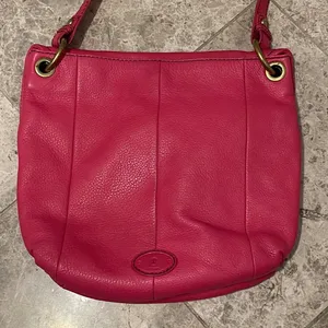 Fossil Long Live Vintage Leather Shoulder Bag SHB5054 Pink Pebbled Leather thumbnail 6