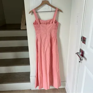 Anthropologie Mon Renn Sunlight Midi Dress in Blush Pink - XS - NWT thumbnail 6