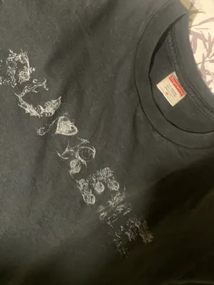 Supreme T Shirt Black Size Medium thumbnail 3