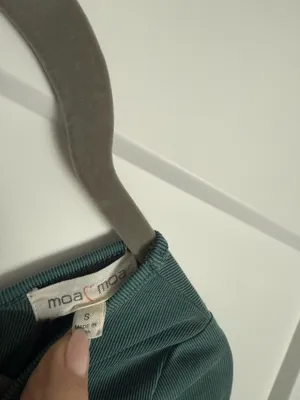 Teal crop top thumbnail 3