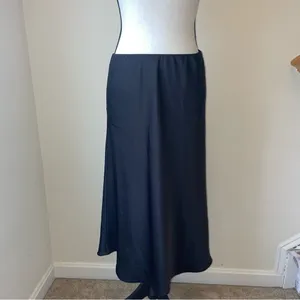 The Drop Silky Slip Skirt Black Size M thumbnail 3
