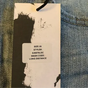 Studio Blue Denim Cutoff Distressed Jean Shorts 28 thumbnail 7