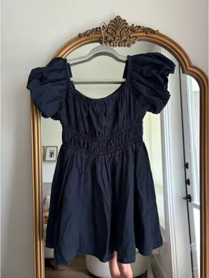 Boutique Fore Navy Dress Size M thumbnail 2