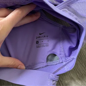 Nike Lavender Cross-Back Sports Bra thumbnail 3
