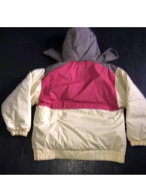 SWAN Vintage Genuine Feather Down Fill Ski Puffer Coat Hooded XL women’s thumbnail 8