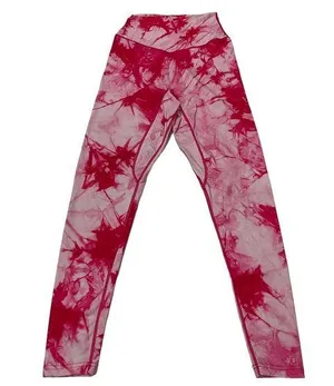 Balance Athletica Tie Dye Leggings - Pink - Small thumbnail 1