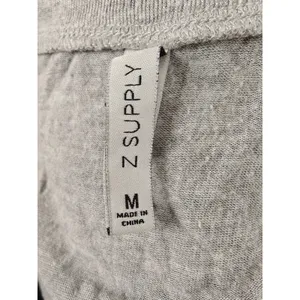 Women Z Supply Swing Tank Top Gray Medium thumbnail 5