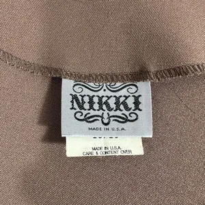 Vintage Nikki Oversized Fashion Vest Women’s Size 15/16 (XL) thumbnail 2