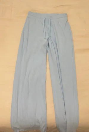 Aritzia Homestretch Villa Blue Rib Pants thumbnail 1