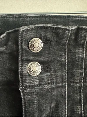 Free People We the Free Jayde Flare Jeans in Onyx thumbnail 9