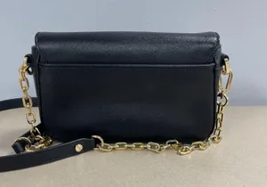 Tory Burch Robinson Mini Bag, Black w/ Gold-tone Hardware - Preowned thumbnail 2