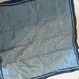 Disney Floral Scarf in Soft Blue thumbnail 1