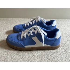 No Boundaries Sneakers Blue Gum Sole Casual Retro‎ Trainer Blokecore Tennisprep thumbnail 2
