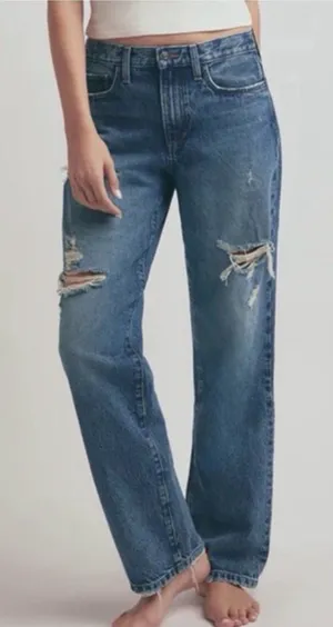 Favorite Daughter The Tommy Boston Low Slung Straight Jeans Size 27‎ thumbnail 1