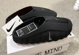 Nike Mind Science Department Sandals Black Orange thumbnail 1