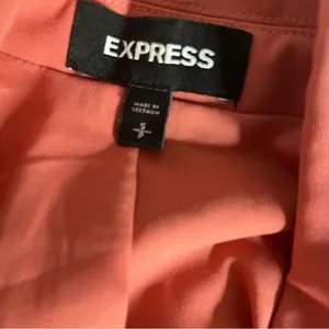EXPRESS Blazer Suit Jacket Double Breasted Lined Pockets Womens Size Small thumbnail 10