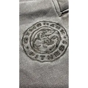 Gymshark Heritage Cargo Joggers Washed Grey Embroidered Crest Sweatpants XS thumbnail 5