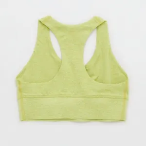 OFFLINE By Aerie The Hugger Racerback Sports Bra Batalia Green Size M NEW thumbnail 4